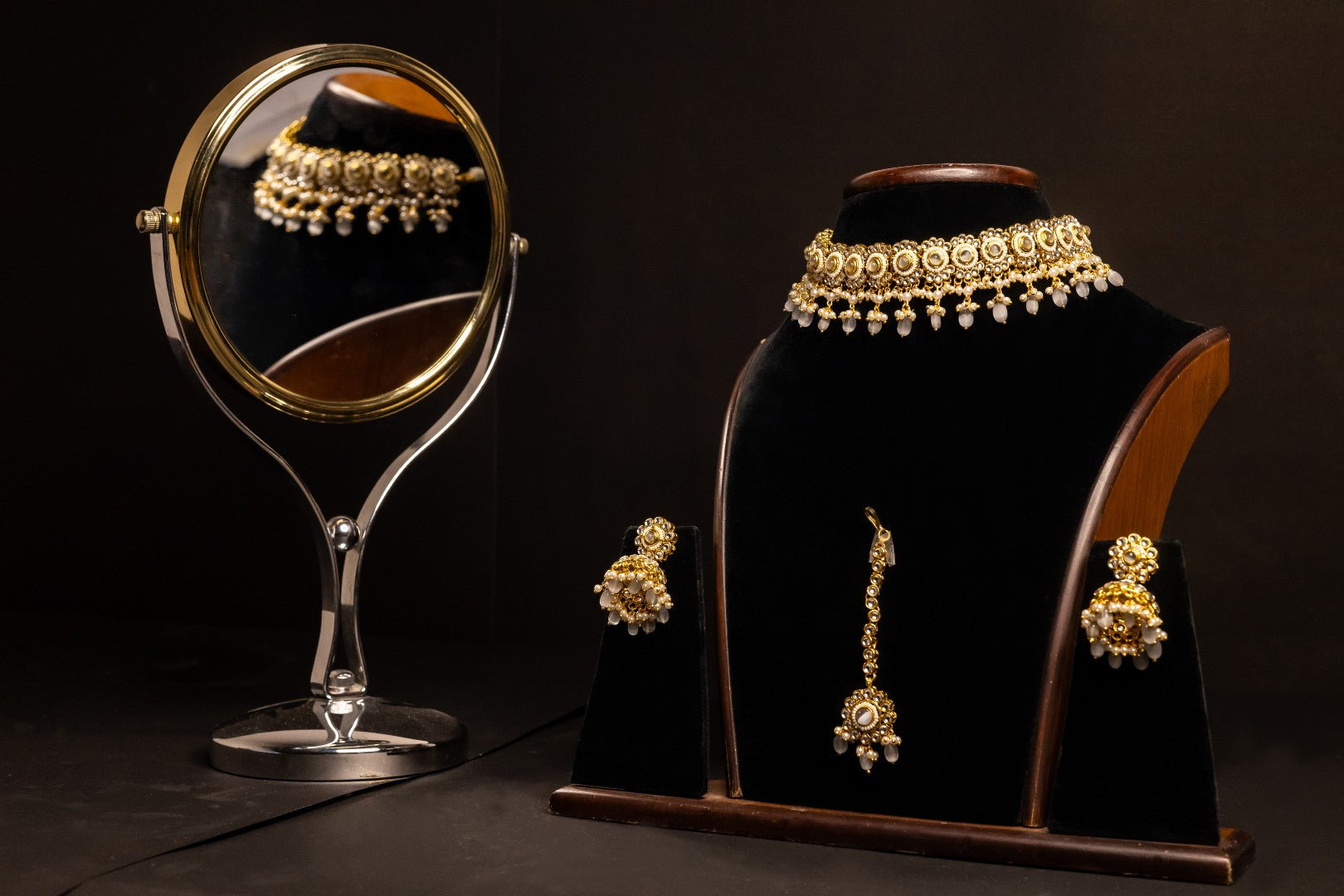 Mahira Set (White/Grey)